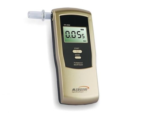 Dräger Alcotest 3820 Alkoholtester Schwarz 0 bis 5 ‰ Alarm,  Countdown-Funktion, inkl. Display, DRÄGER versandkostenfrei