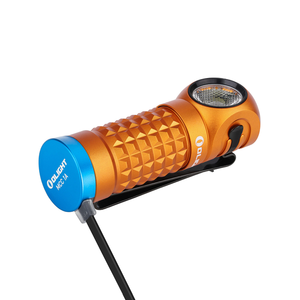 Nabíjateľná LED čelovka Olight Perun mini Orange 1000 lm - limitovaná edícia 12