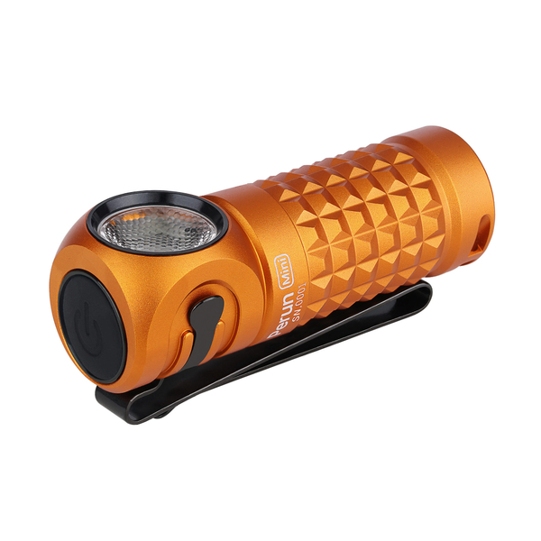 Nabíjateľná LED čelovka Olight Perun mini Orange 1000 lm - limitovaná edícia 9