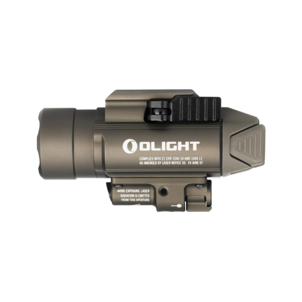 Svetlo na zbraň Olight BALDR RL 1120 lm Desert červený laser 7