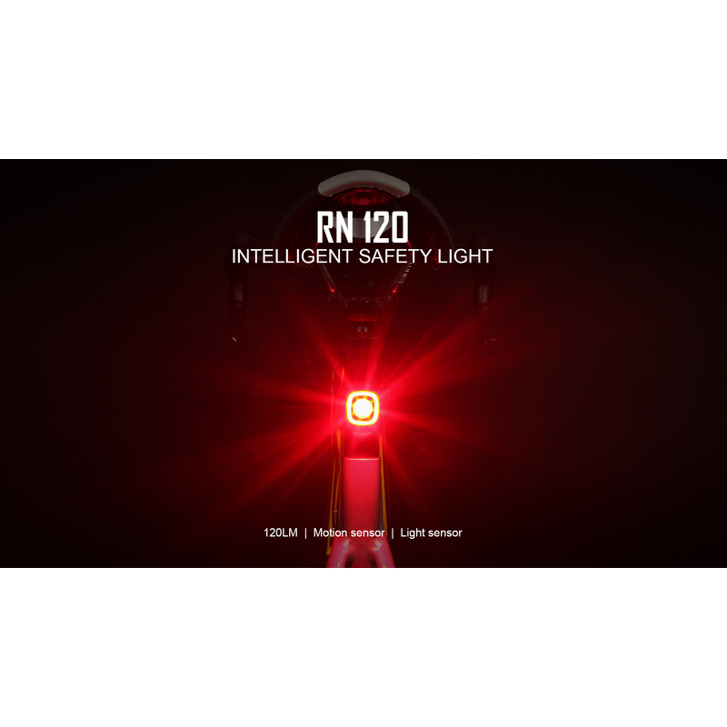 Inteligentné zadné svetlo na bicykel Olight RN 120 120lm 3
