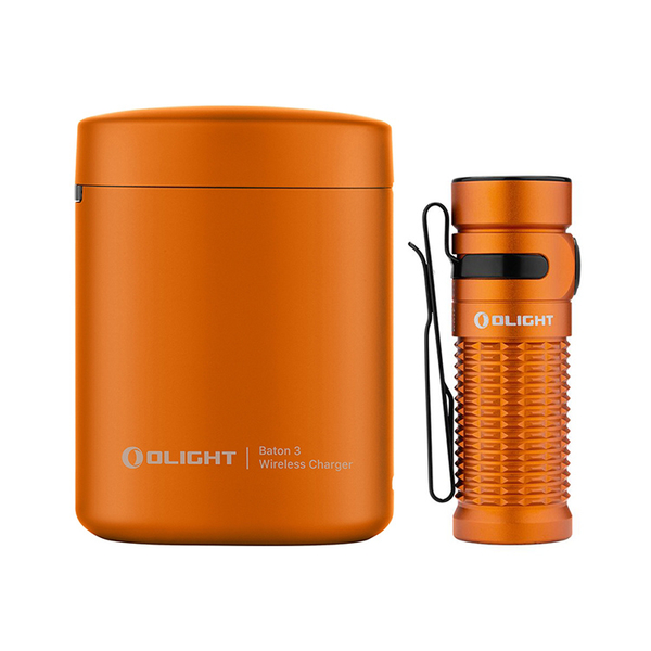 LED baterka Olight Baton 3 Orange Premium Edition 1200 lm - limitovaná edícia 2