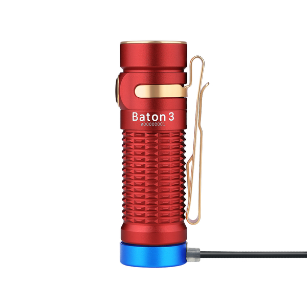 LED baterka Olight Baton 3 Red Premium Edition 1200 lm - limitovaná edícia 13