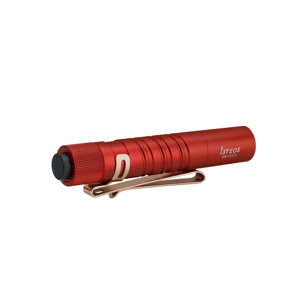 LED baterka Olight I3T EOS 180 lm - Red limitovaná edícia 5