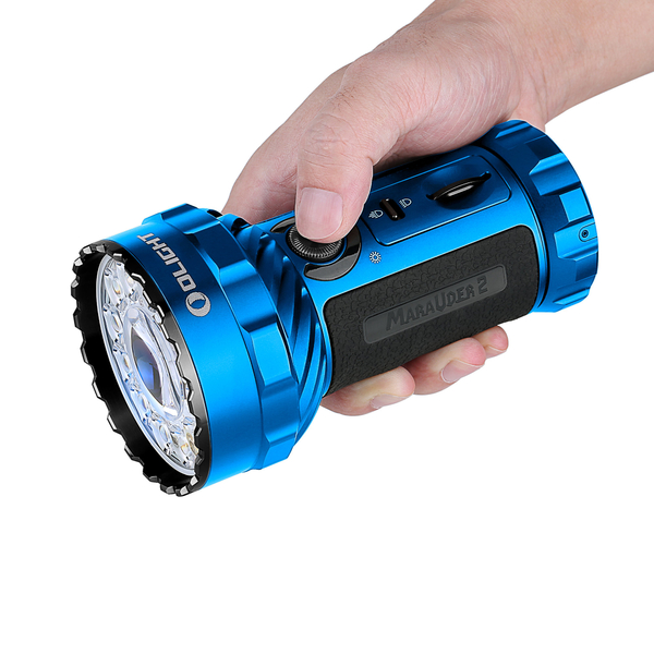 LED baterka Olight Marauder 2 14000 lm s možnosťou bodového svietenia blue - limitovaná edícia 6
