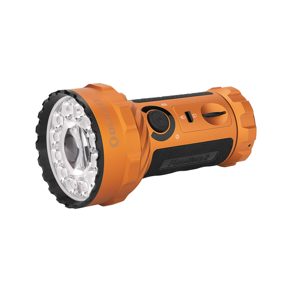 LED baterka Olight Marauder 2 14000 lm s možnosťou bodového svietenia orange - limitovaná edícia