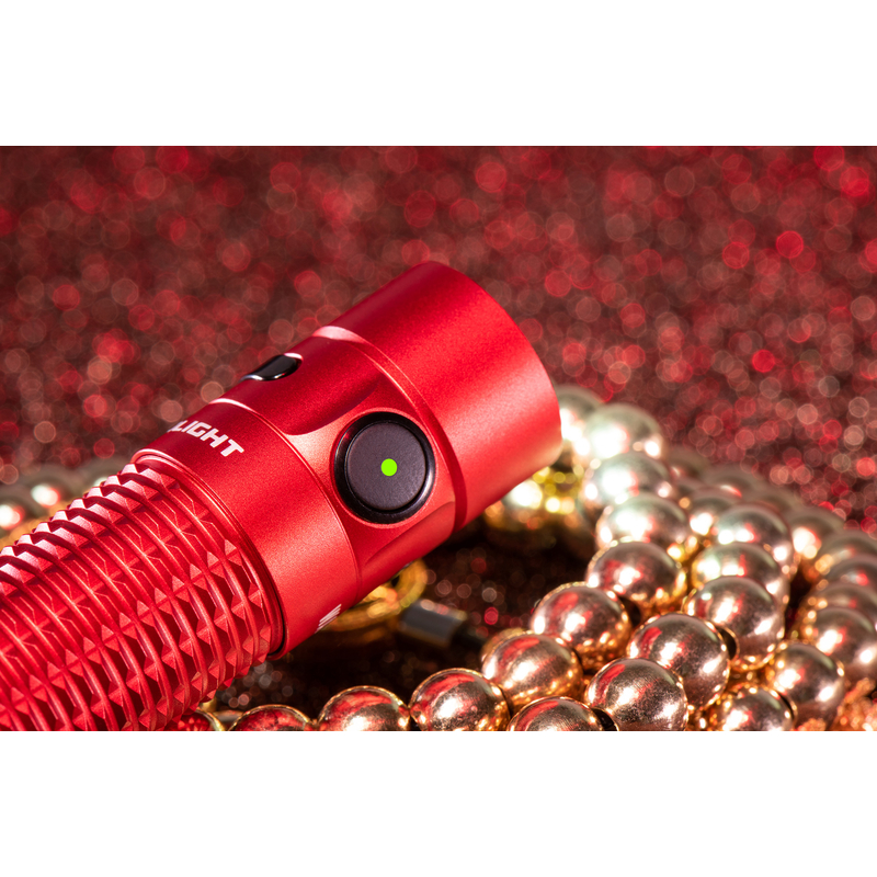 LED baterka Olight Warrior Mini 1500 lm Red - limitovaná edícia 10