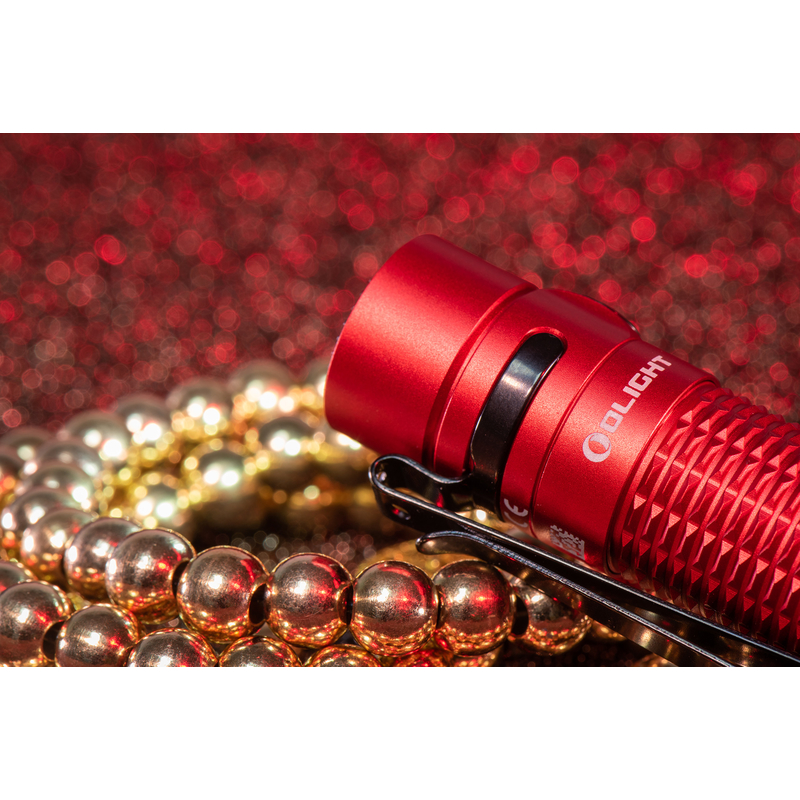 LED baterka Olight Warrior Mini 1500 lm Red - limitovaná edícia 12
