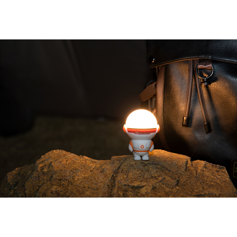 Nabíjací držiak na lampášik Obulb Olight Obuddy Astro Orange – figúrka  4