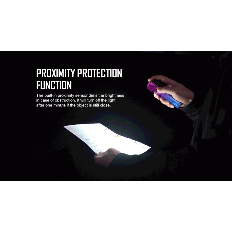 Nabíjateľná LED čelovka Olight Perun 2 Kit Purple gradient 2500 lm - limitovaná edícia 5