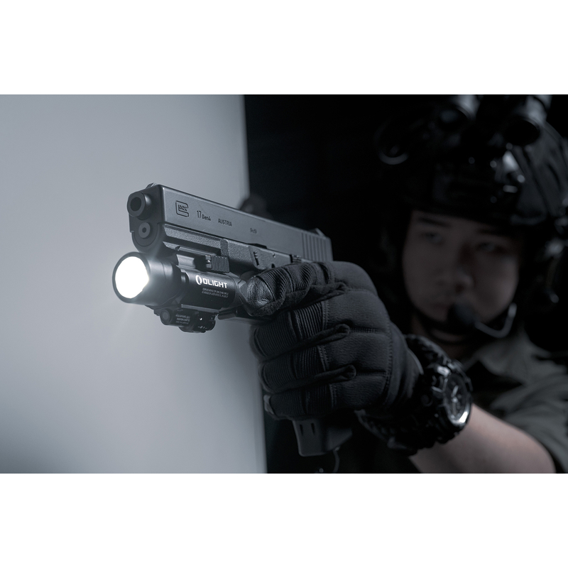 Svetlo na zbraň Olight BALDR IR 1350 lm - IR zelený laser 10