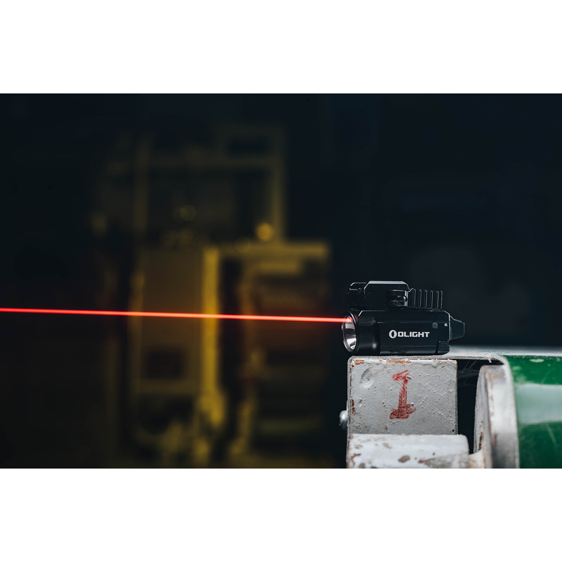 Svetlo na zbraň OLIGHT BALDR RL mini 600 lm - červený laser 32