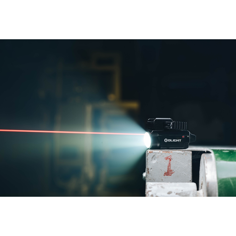 Svetlo na zbraň OLIGHT BALDR RL mini 600 lm - červený laser 33