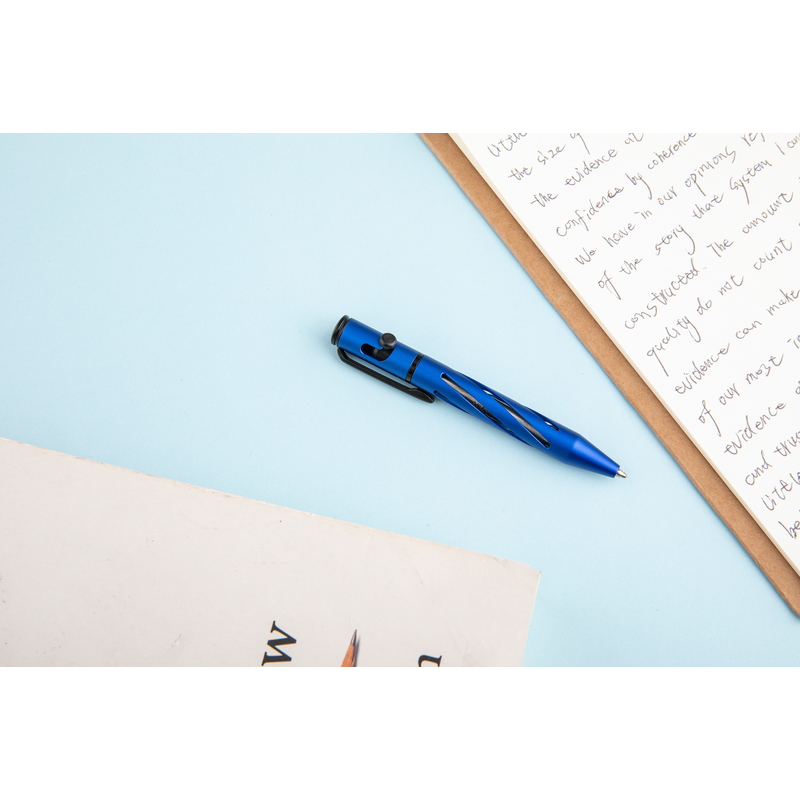 Taktické pero Olight OPEN mini blue – limitovaná edícia 6