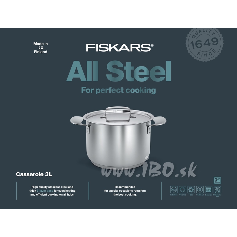 Rajnica FISKARS All Steel, 1,5l 1