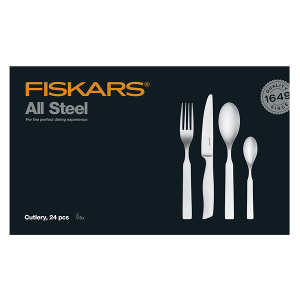 Sada príborov FISKARS All Steel, 24ks