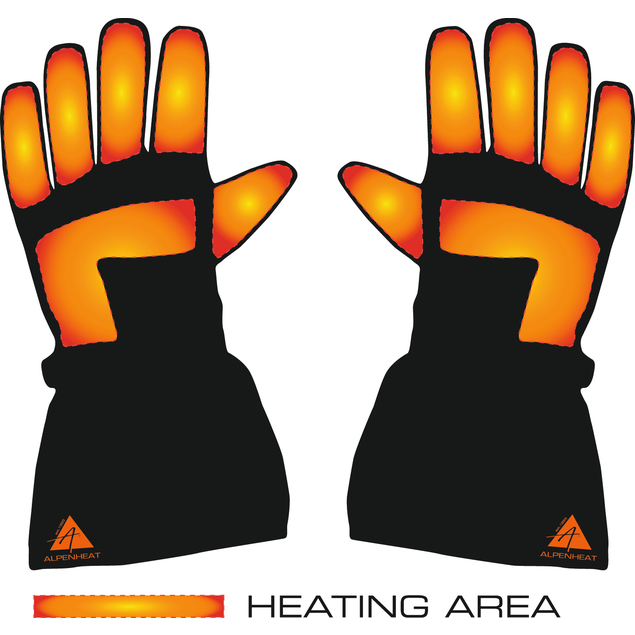 Vyhrievané rukavice Alpenheat Fire-Glove 1