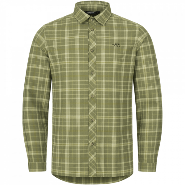 Pánska košeľa Blaser HunTec TF Shirt 21 Olive-Beige dlhý rukáv