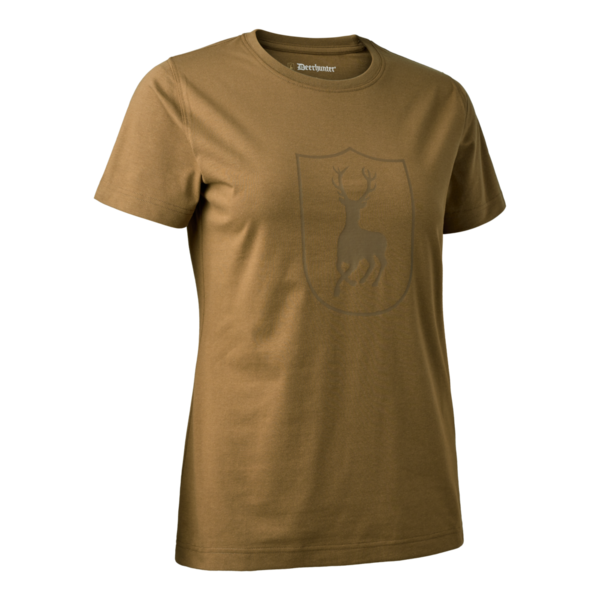 Dámske tričko Deerhunter Lady Logo - Butternut