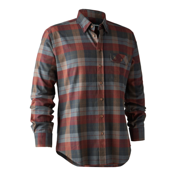 Pánska poľovnícka košeľa Deerhunter Ryan - Brown Check