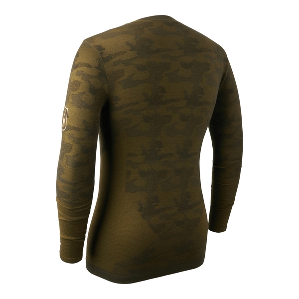 Pánske poľovnícke termo tričko Deerhunter Camou Wool 1