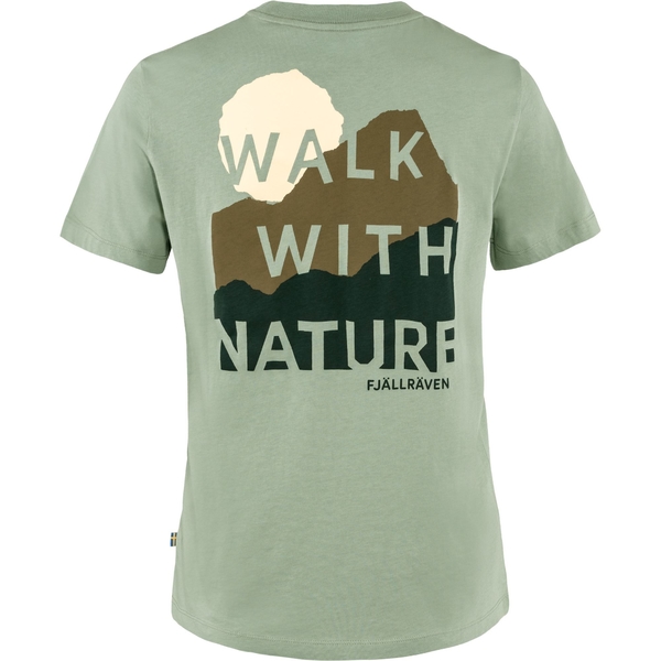 Dámske tričko Fjällräven Nature – Sage Green 1