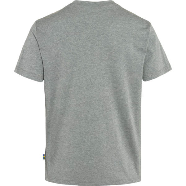 Dámske tričko Fjällräven s logom Grey-Melange 1
