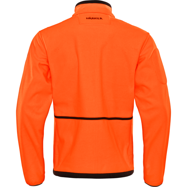 Pánska fleecová bunda Härkila Kamko Hunting Green / Orange Blaze 3