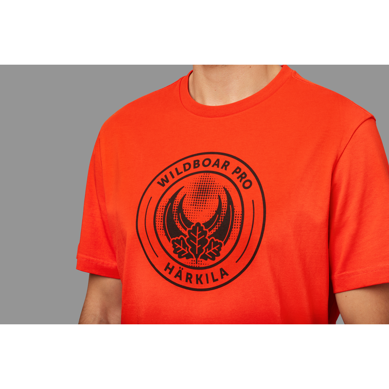 Pánske dvoj-balenie tričiek Härkila Wildboar Pro S/S – Willow Green, Orange - limitovaná edícia  2