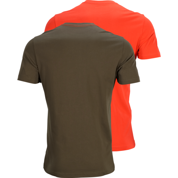 Pánske dvoj-balenie tričiek Härkila Wildboar Pro S/S – Willow Green, Orange - limitovaná edícia  1