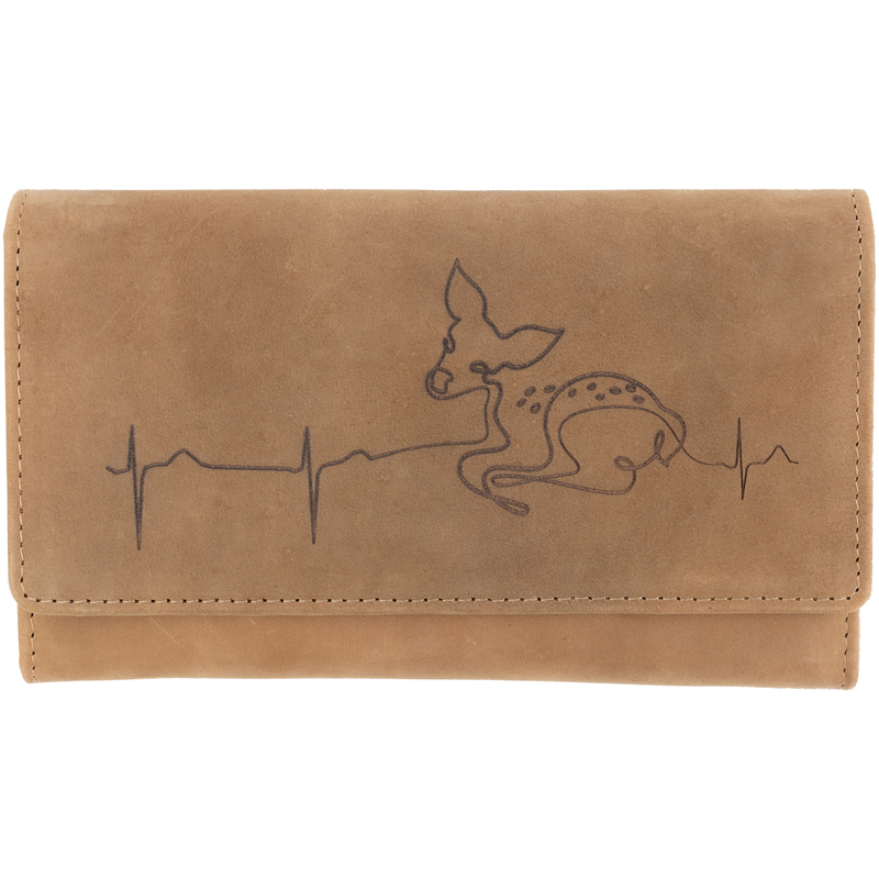 Dámska kožená peňaženka TETRAO Pulz