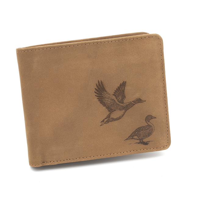 Kožená peňaženka TETRAO kačice ležatá