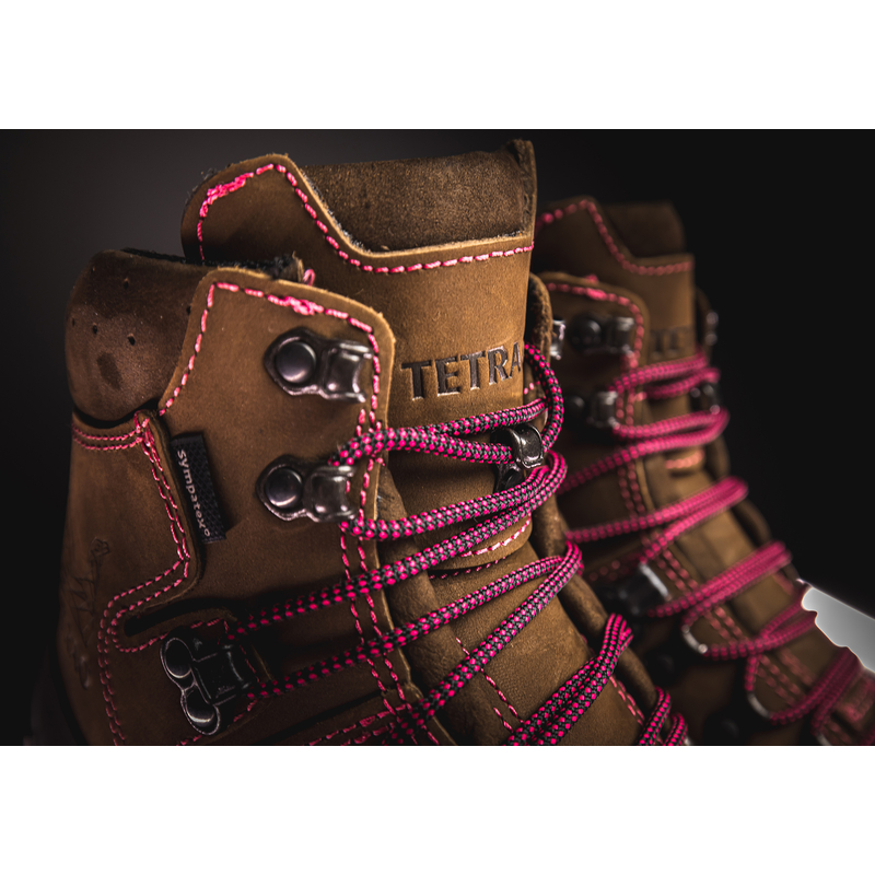 Dámska celoročná poľovnícka obuv TETRAO Cervus Pink LADY 15