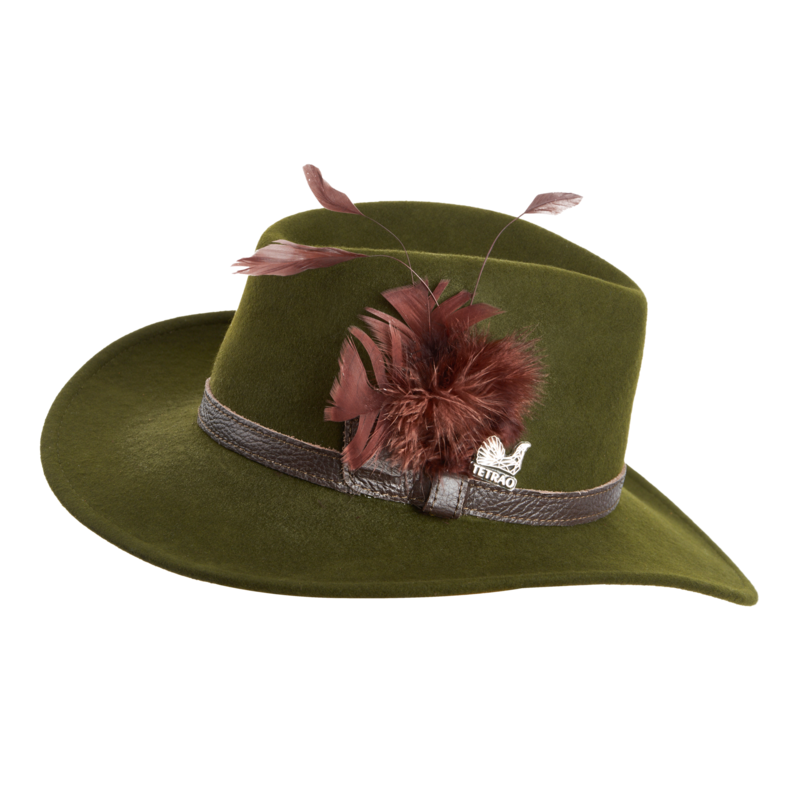 Dámsky klobúk TETRAO zelený 57