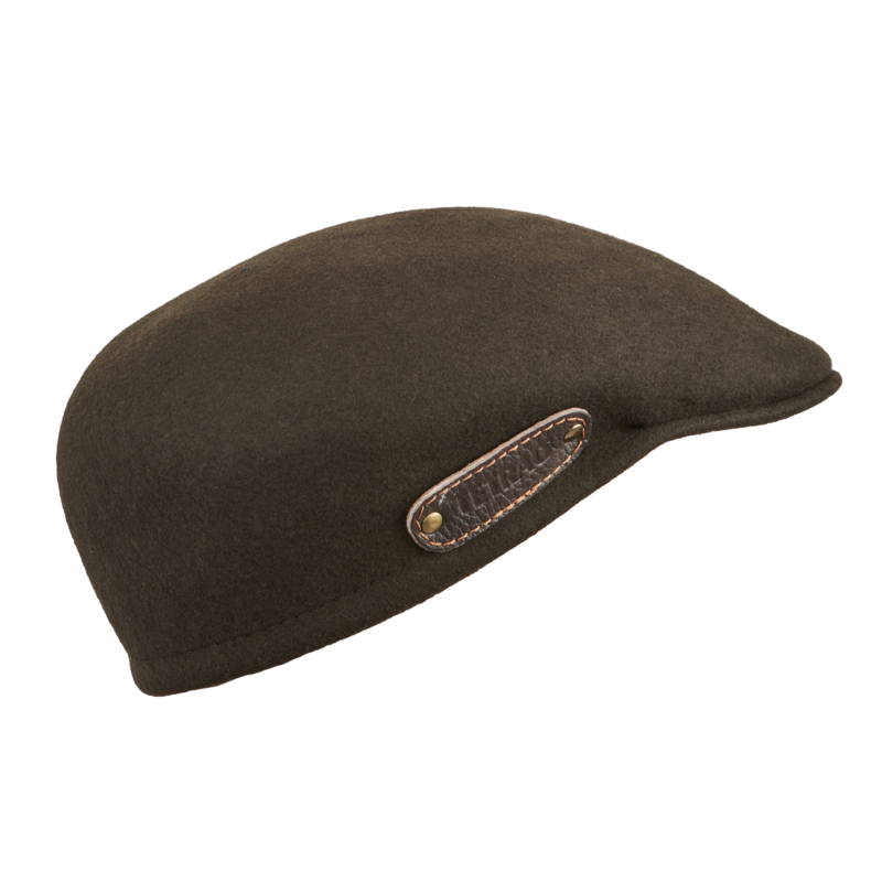 Poľovnícka flat cap čiapka TETRAO hnedá
