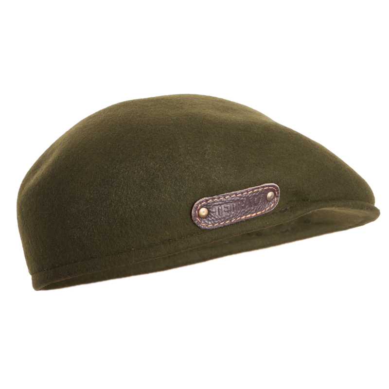 Poľovnícka flat cap čiapka TETRAO zelená