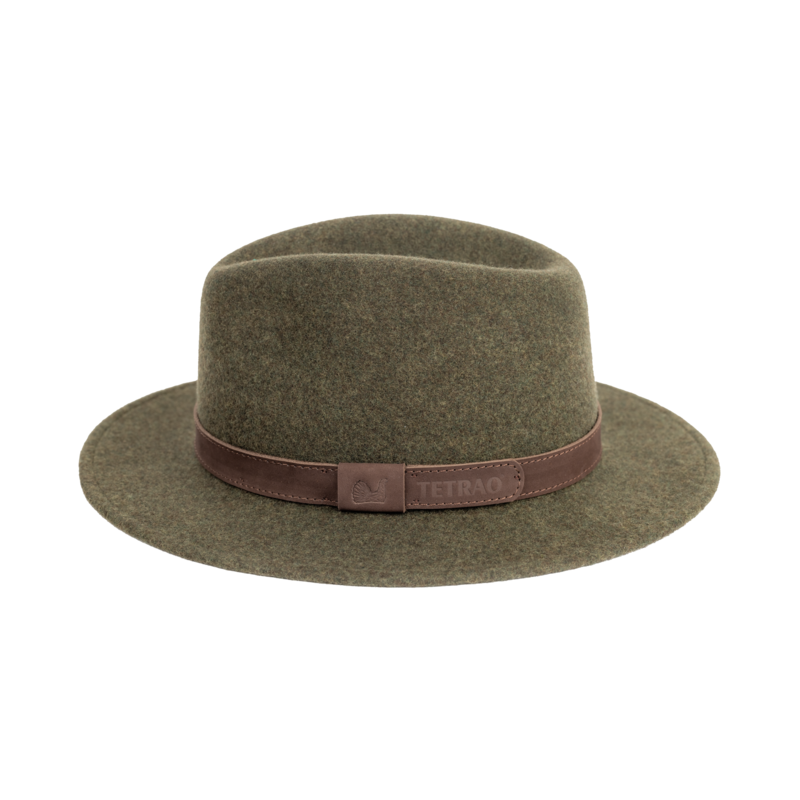 Poľovnícky klobúk TETRAO melanž UNI - zelený
