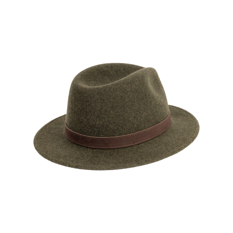 Poľovnícky klobúk TETRAO melanž UNI - zelený 2