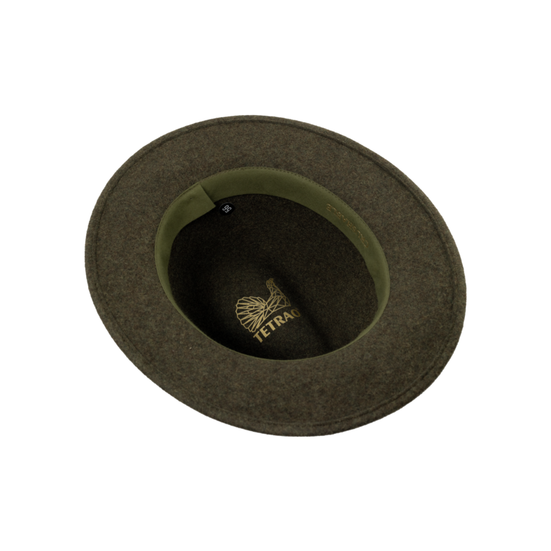 Poľovnícky klobúk TETRAO melanž UNI - zelený 3