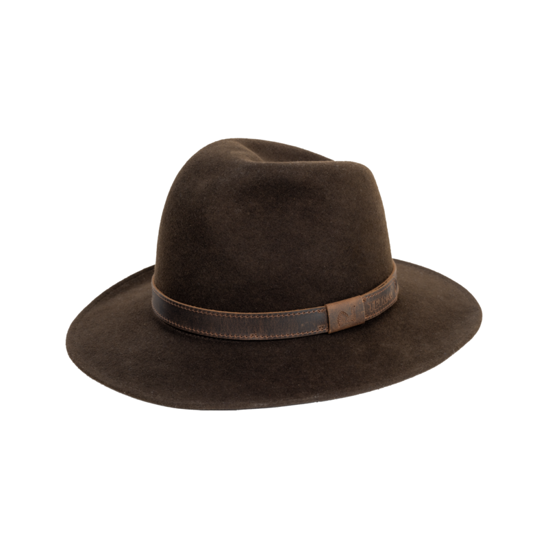 Poľovnícky klobúk TETRAO Premium - hnedý