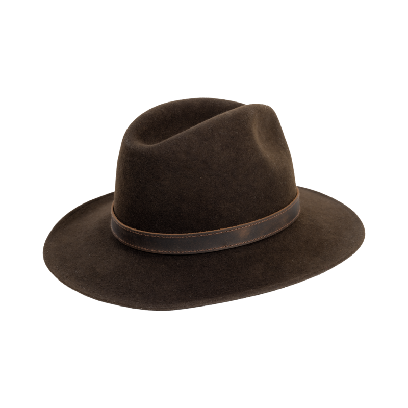 Poľovnícky klobúk TETRAO Premium - hnedý 2