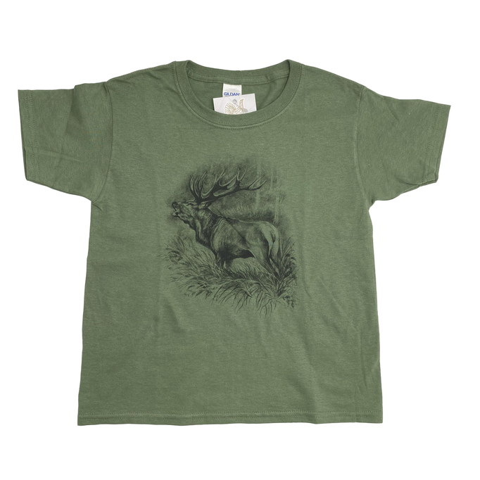 Detské poľovnícke tričko TETRAO jeleň