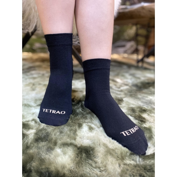 Veselé ponožky TETRAO čierne s hlavou jeleňa 2