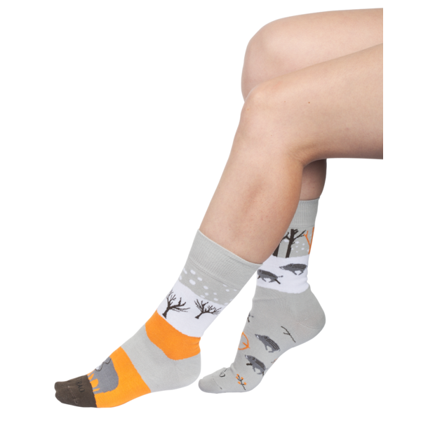 Veselé ponožky TETRAO spoločná poľovačka