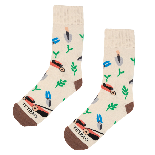 Veselé ponožky TETRAO záhrada 1