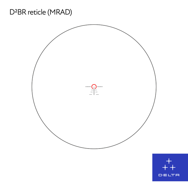 Puškohľad Delta Optical Hornet 1-6x24 DDBR 3
