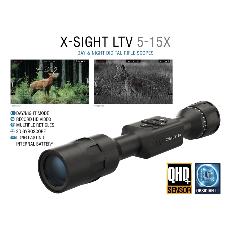 Nočné videnie ATN X-Sight LTV QHD 5-15x 4