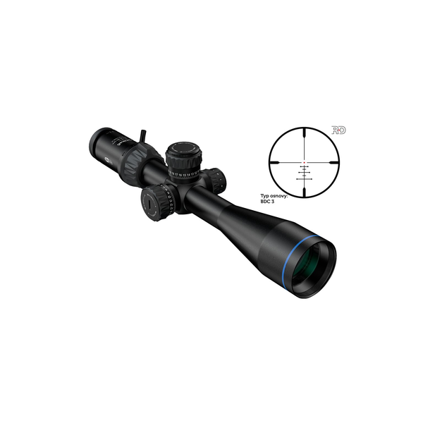 Puškohľad Meopta Optika6 4,5-27x50 RD SFP - BDC 3 3