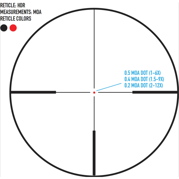Puškohľad Sightmark Presidio 1-6x24 HDR SFP 9