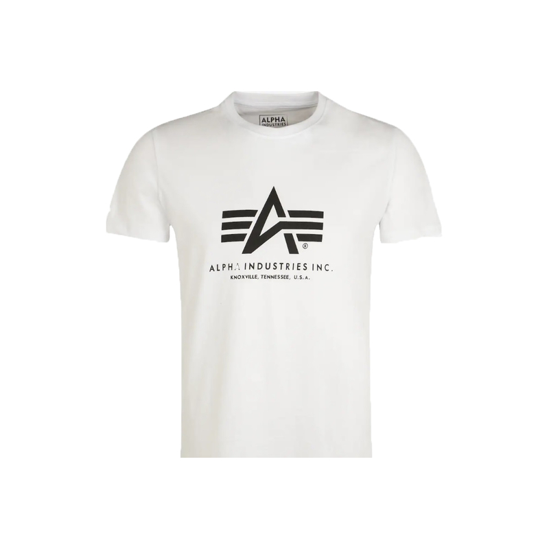 Tričko Alpha Industries Basic T-shirt biele